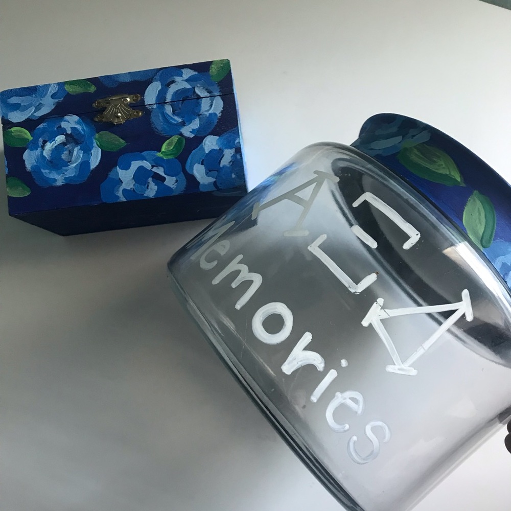 ALPHA XI DELTA Large Rose Jar